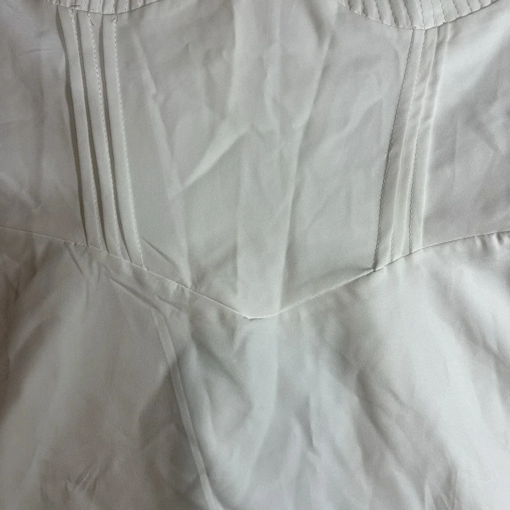 Sth Cute Babydoll Mini Dress, White, Size Small - Picture 2 of 16